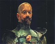 Self-portrait in an armour. Jacek Malczewski
